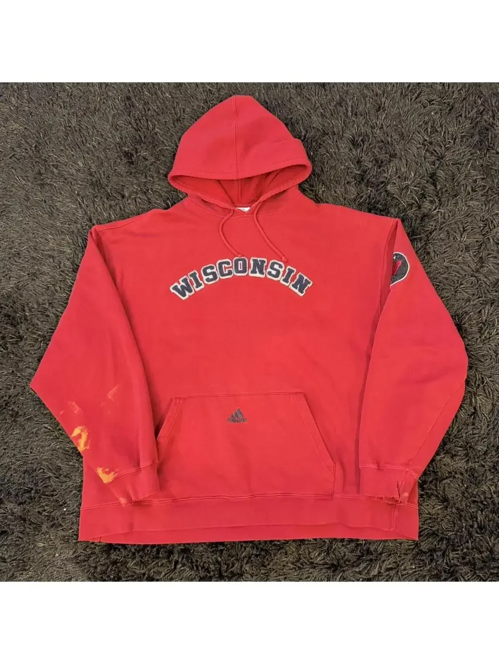 Adidas Wisconsin hoodie